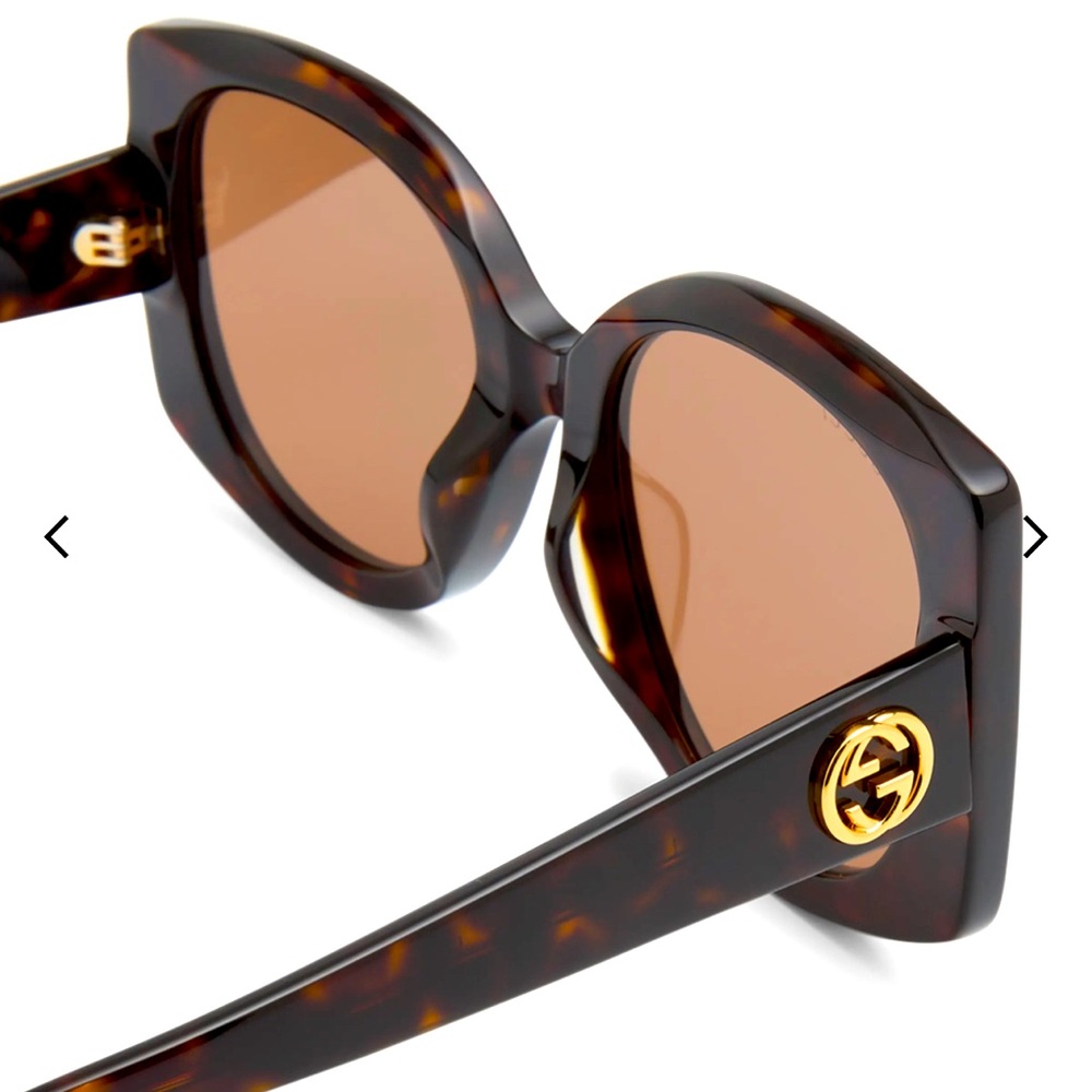 Gucci Raised Interlocking Gg Acetate Butterfly Su… - image 4